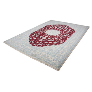 Tappeto Persero - Nain - 288 x 203 cm - rosso scuro