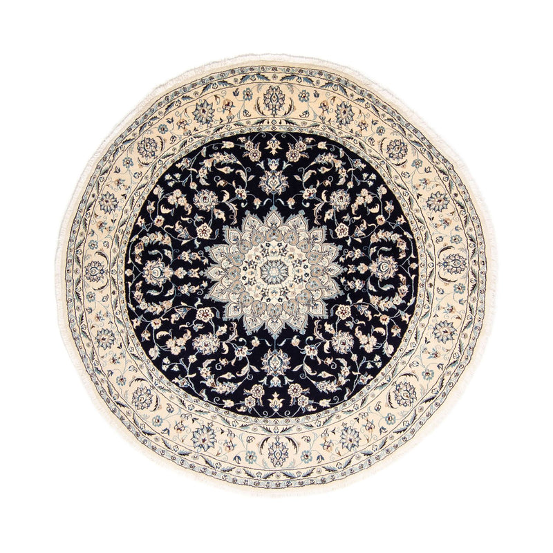 Tappeto Persero - Nain rotondo  - 250 x 250 cm - blu scuro