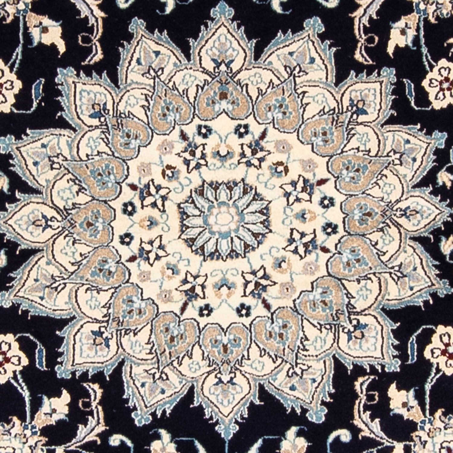 Tappeto Persero - Nain rotondo  - 250 x 250 cm - blu scuro