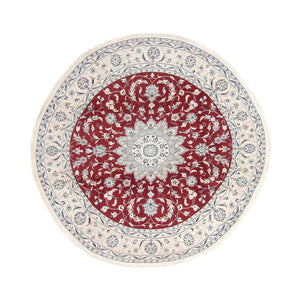 Tappeto Persero - Nain rotondo  - 250 x 250 cm - rosso scuro