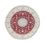 Tappeto Persero - Nain rotondo  - 250 x 250 cm - rosso scuro