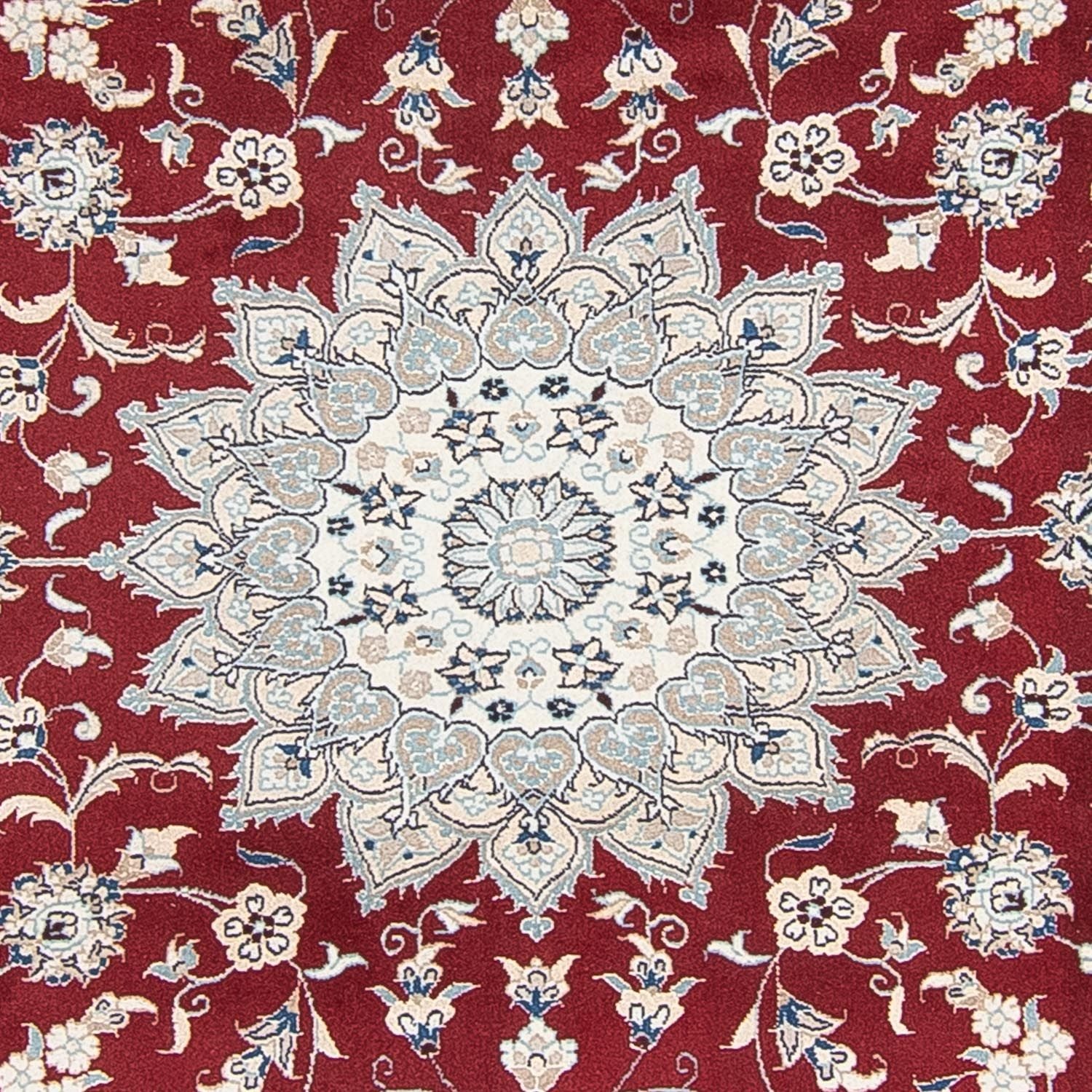 Tappeto Persero - Nain rotondo  - 250 x 250 cm - rosso scuro