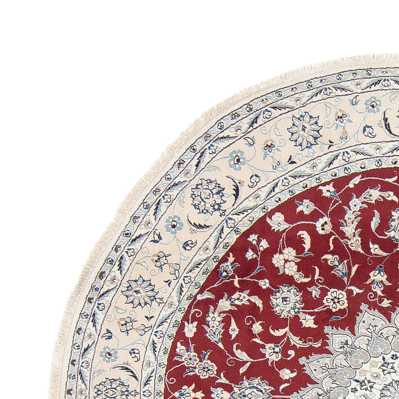 Tappeto Persero - Nain rotondo  - 250 x 250 cm - rosso scuro