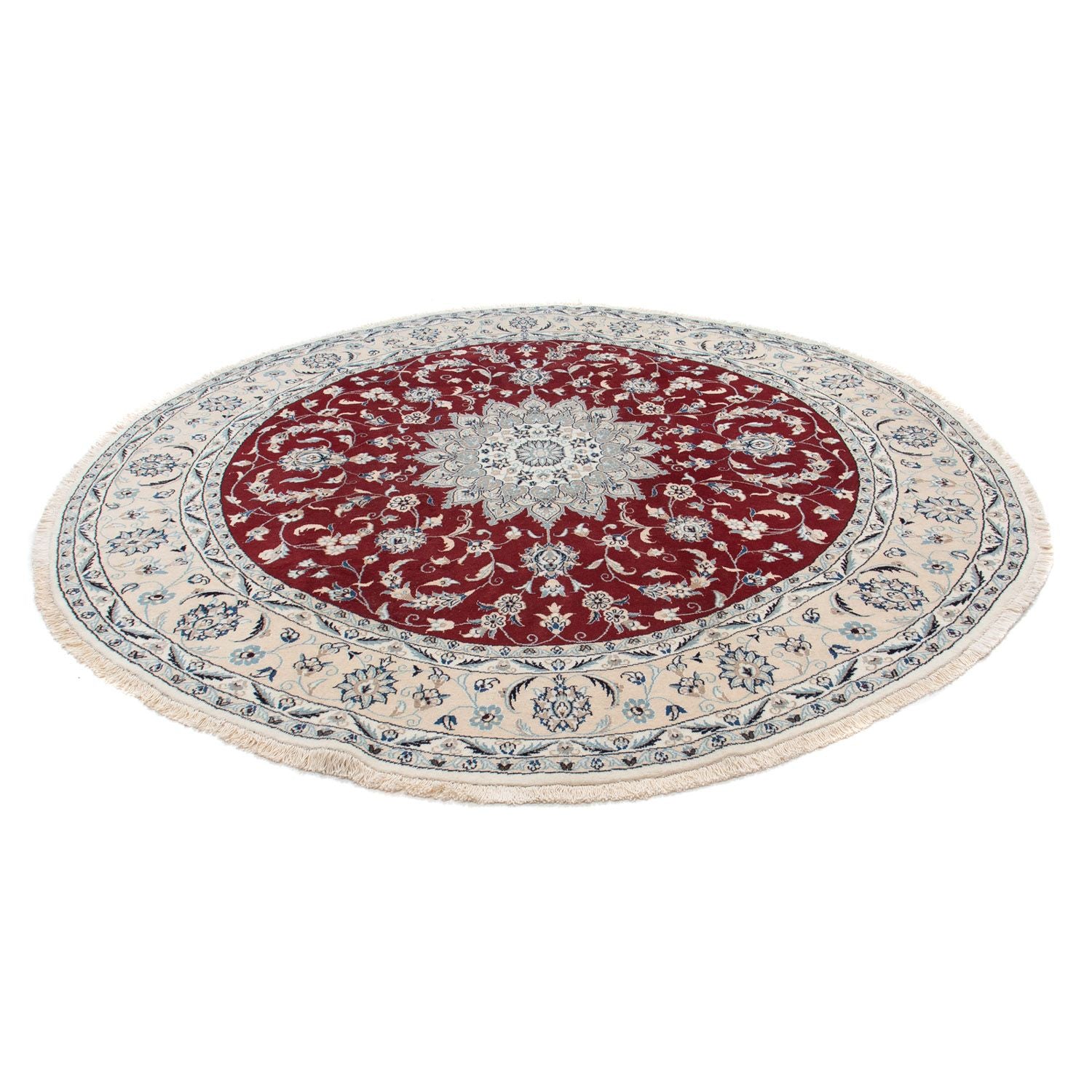 Tappeto Persero - Nain rotondo  - 250 x 250 cm - rosso scuro