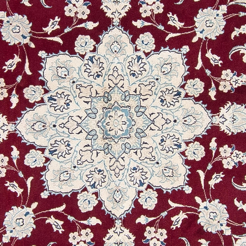 Tappeto Persero - Nain rotondo  - 240 x 240 cm - rosso scuro
