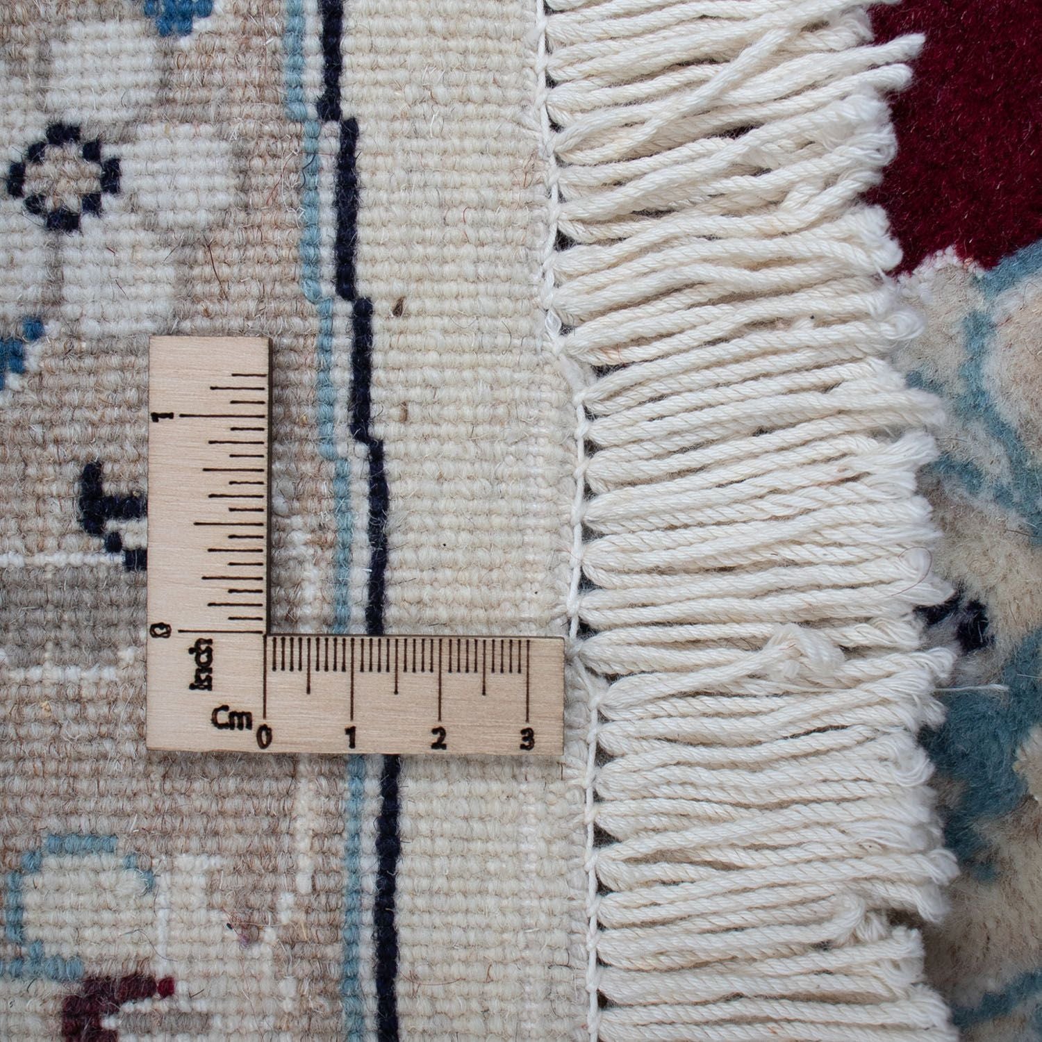 Tappeto Persero - Nain rotondo  - 240 x 240 cm - rosso scuro