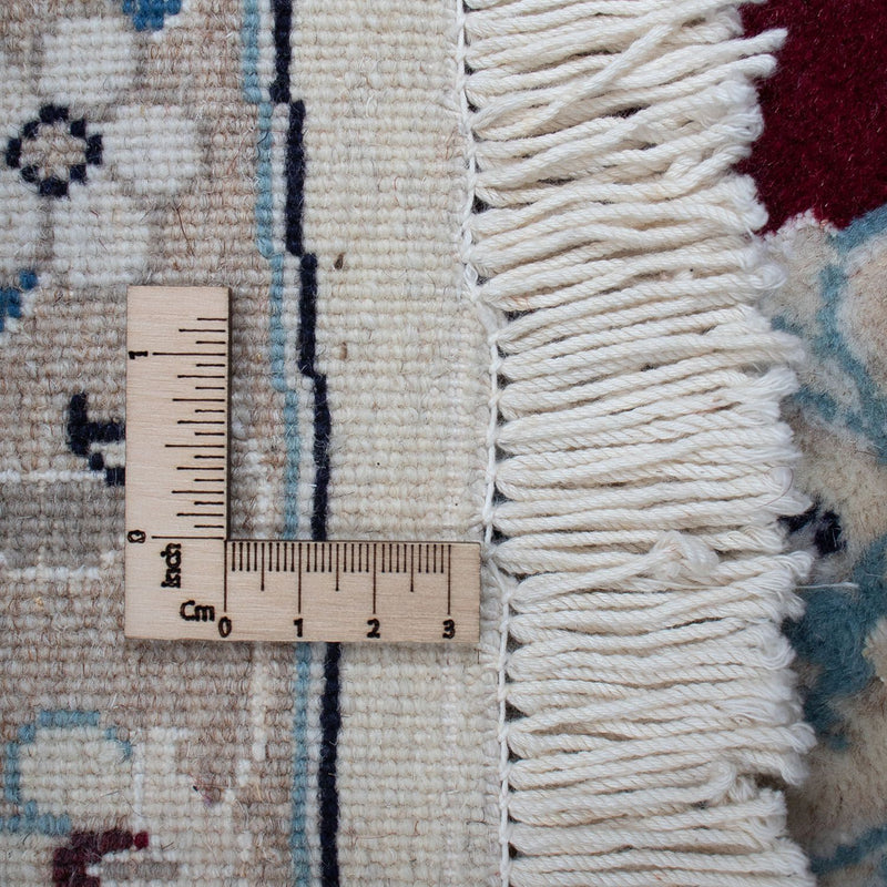 Tappeto Persero - Nain rotondo  - 240 x 240 cm - rosso scuro
