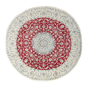 Tappeto Persero - Nain rotondo  - 300 x 300 cm - rosso