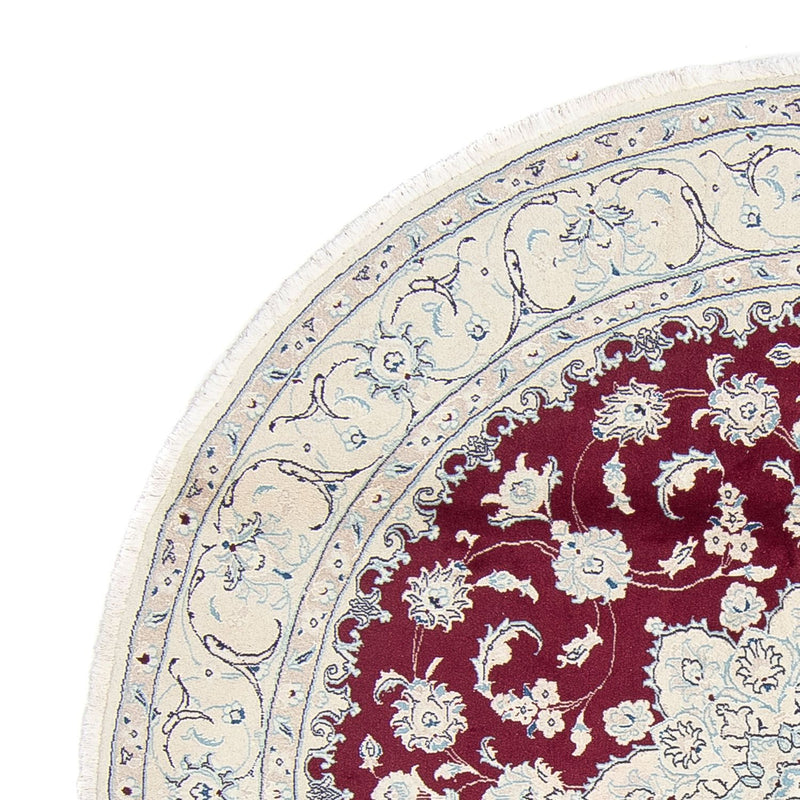 Tappeto Persero - Nain - Reale - 250 x 250 cm - rosso scuro