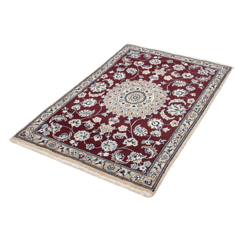 Tappeto Persero - Nain - 135 x 88 cm - rosso scuro