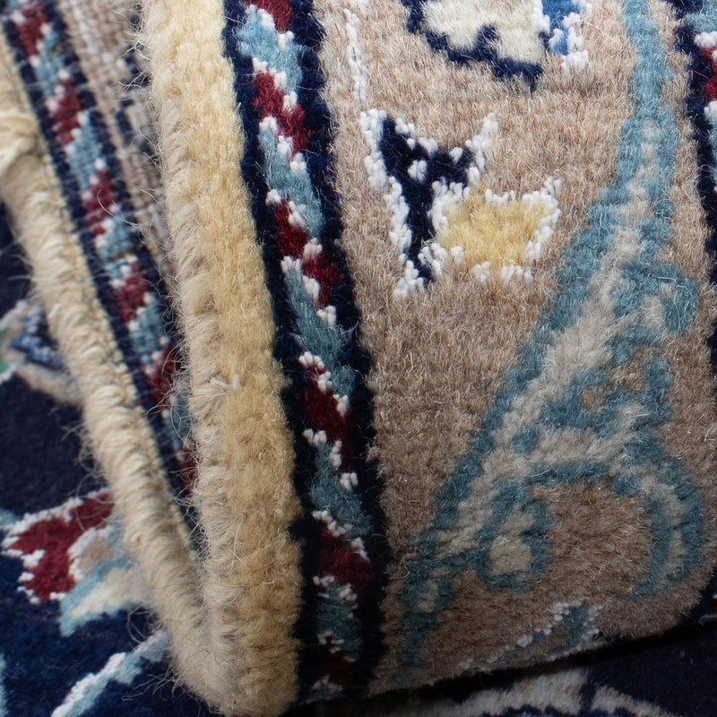 Tappeto Persero - Nain - 137 x 83 cm - blu scuro