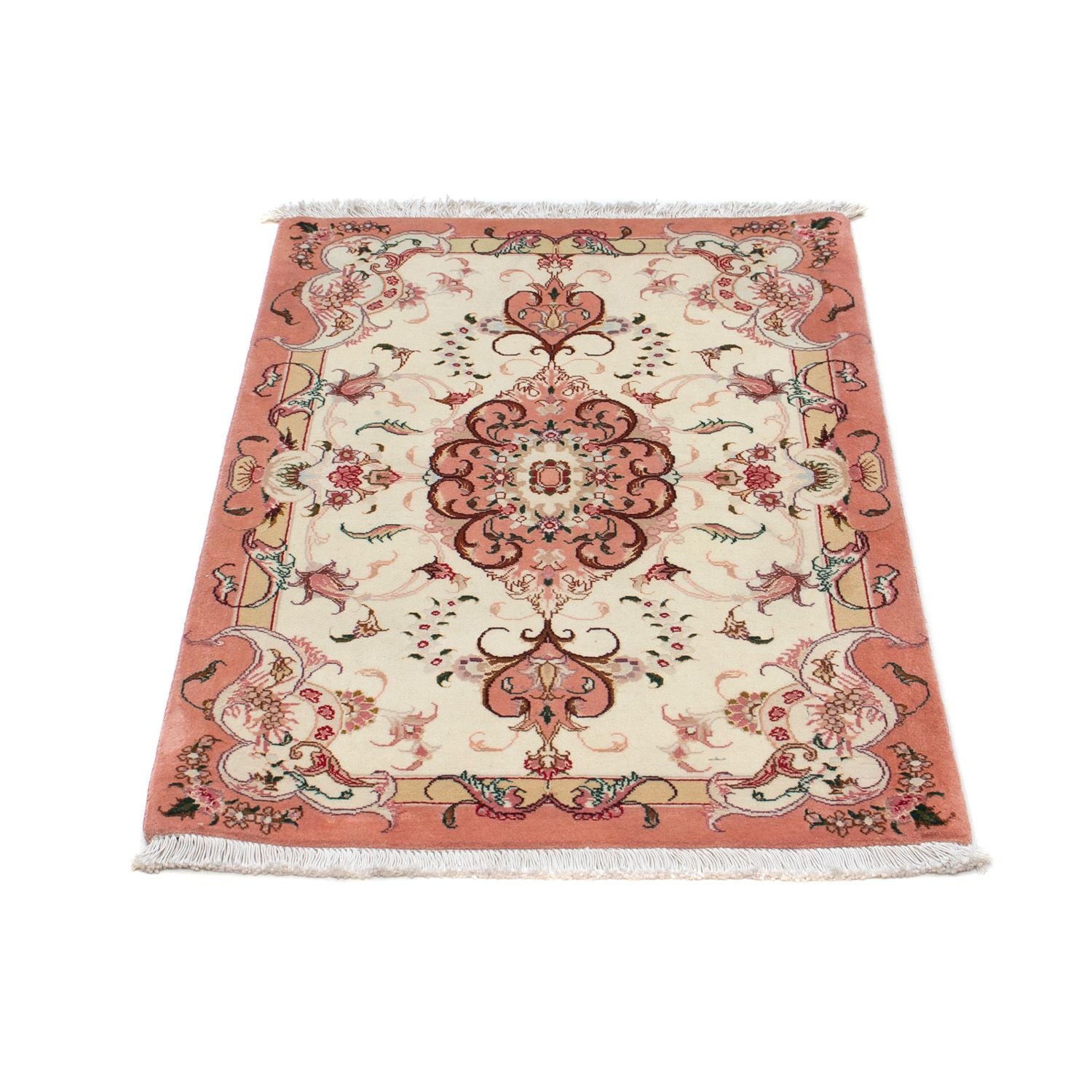 Tappeto Persero - Tabriz - Reale - 90 x 60 cm - beige