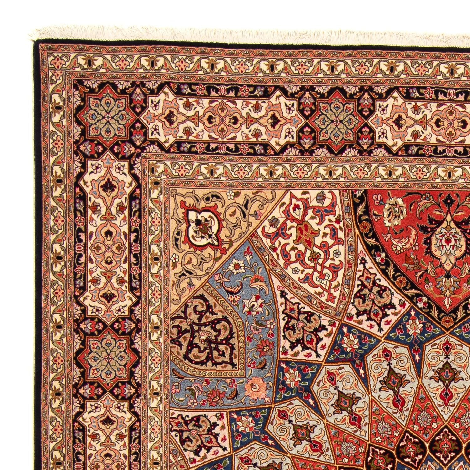 Tappeto Persero - Tabriz - Reale - 252 x 205 cm - multicolore