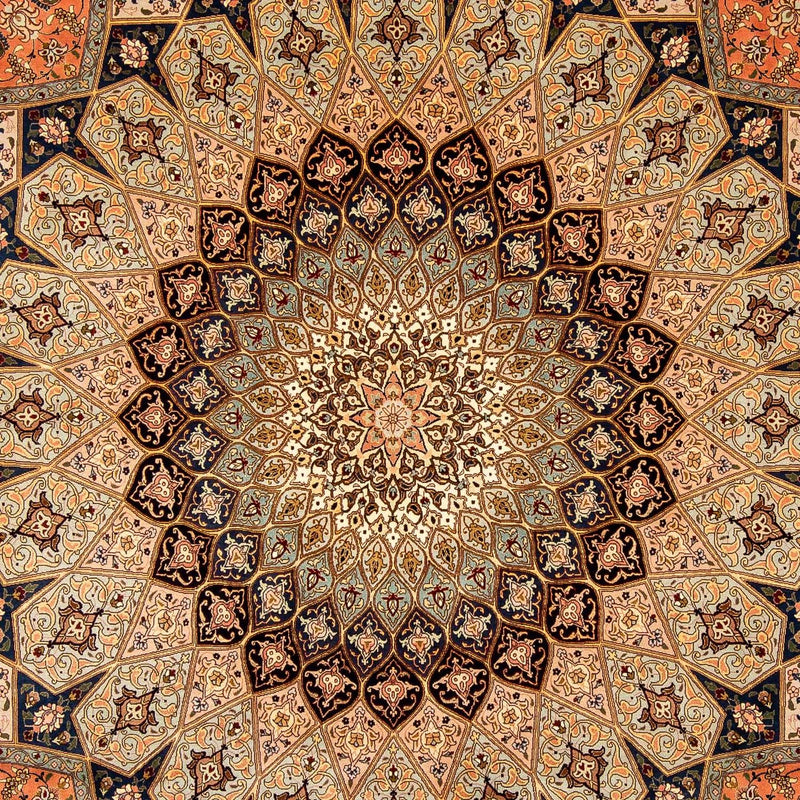 Tappeto Persero - Tabriz - Reale - 363 x 254 cm - multicolore