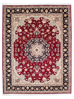 Tappeto Persero - Tabriz - Reale - 240 x 172 cm - rosso scuro