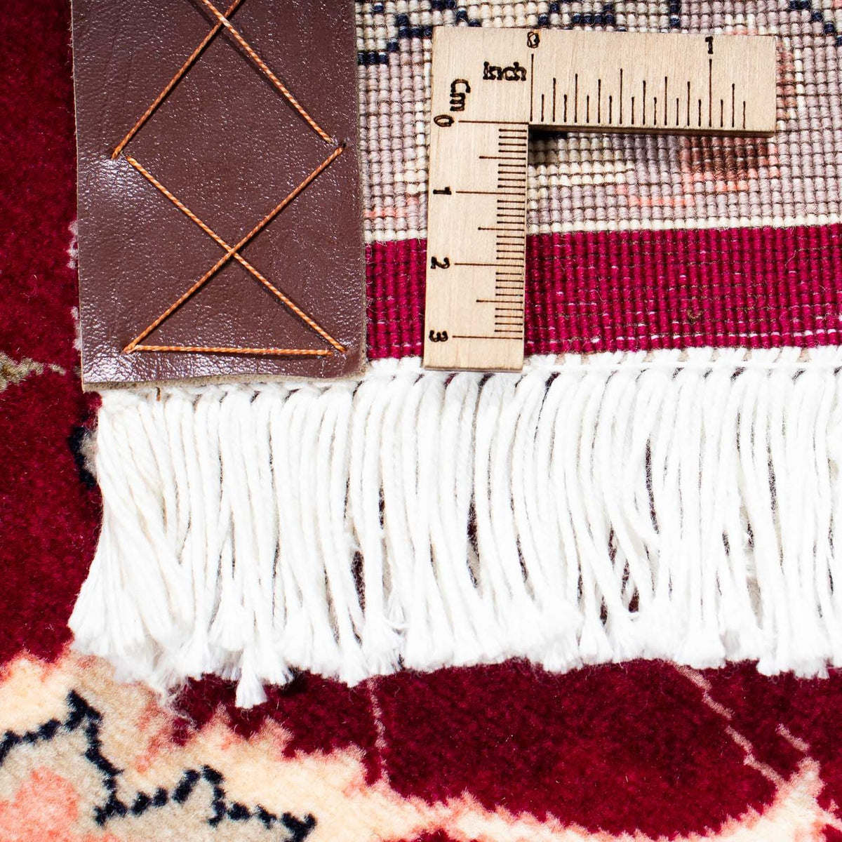 Tappeto Persero - Tabriz - Reale - 236 x 178 cm - rosso scuro