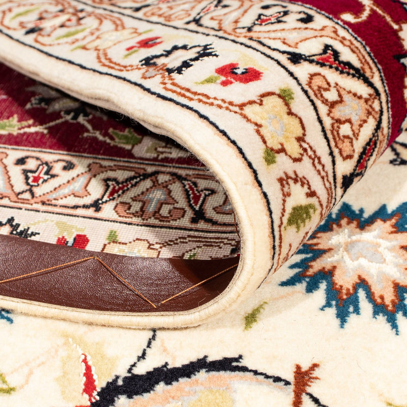 Tappeto Persero - Tabriz - Reale quadrato  - 258 x 252 cm - beige
