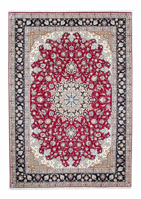Tappeto Persero - Tabriz - Reale - 303 x 202 cm - rosso scuro