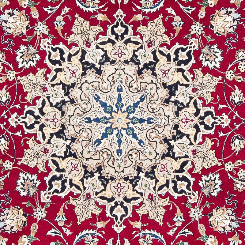 Tappeto Persero - Tabriz - Reale - 303 x 202 cm - rosso scuro