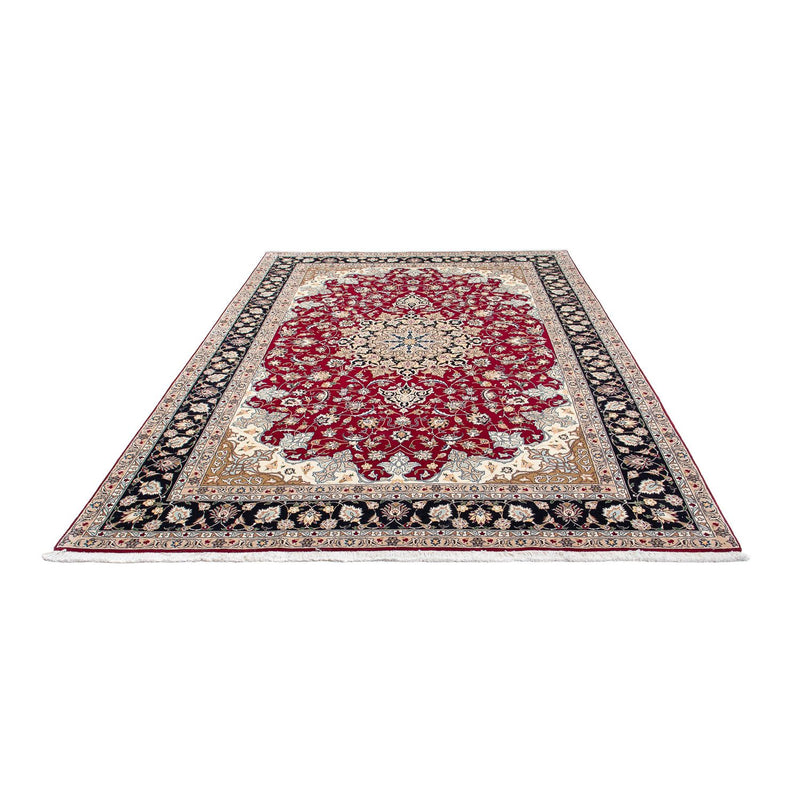 Tappeto Persero - Tabriz - Reale - 303 x 202 cm - rosso scuro