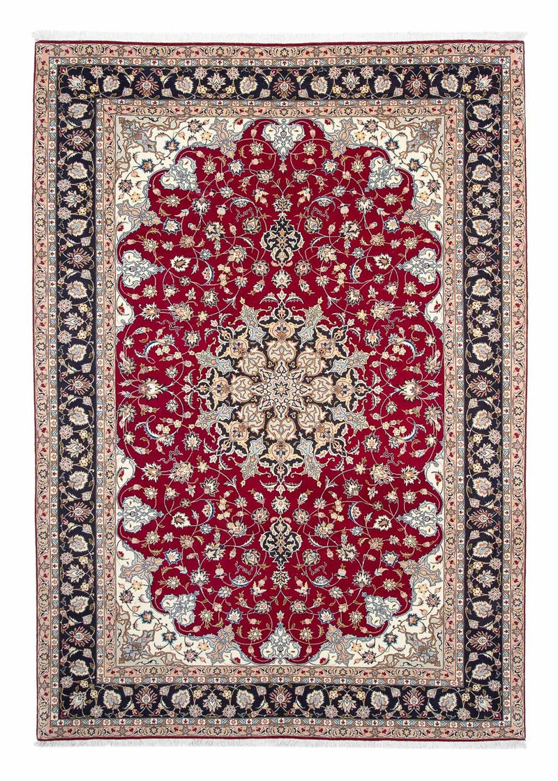 Tappeto Persero - Tabriz - Reale - 305 x 204 cm - rosso scuro