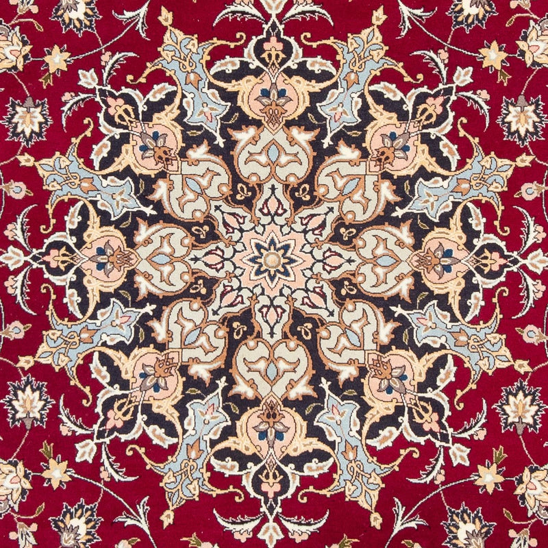 Tappeto Persero - Tabriz - Reale - 305 x 204 cm - rosso scuro