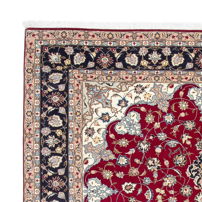 Tappeto Persero - Tabriz - Reale - 305 x 204 cm - rosso scuro