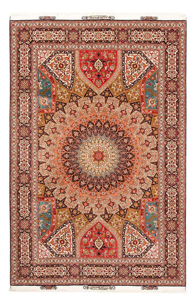 Tabriz - 50 Raj Tappeto 204x307cm - Tappeto persiano