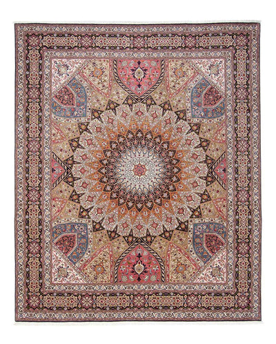 Tabriz - 50 Raj Tappeto 254x302cm - Tappeto persiano