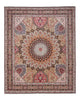 Tabriz - 50 Raj Tappeto 302x254cm - Tappeto persiano
