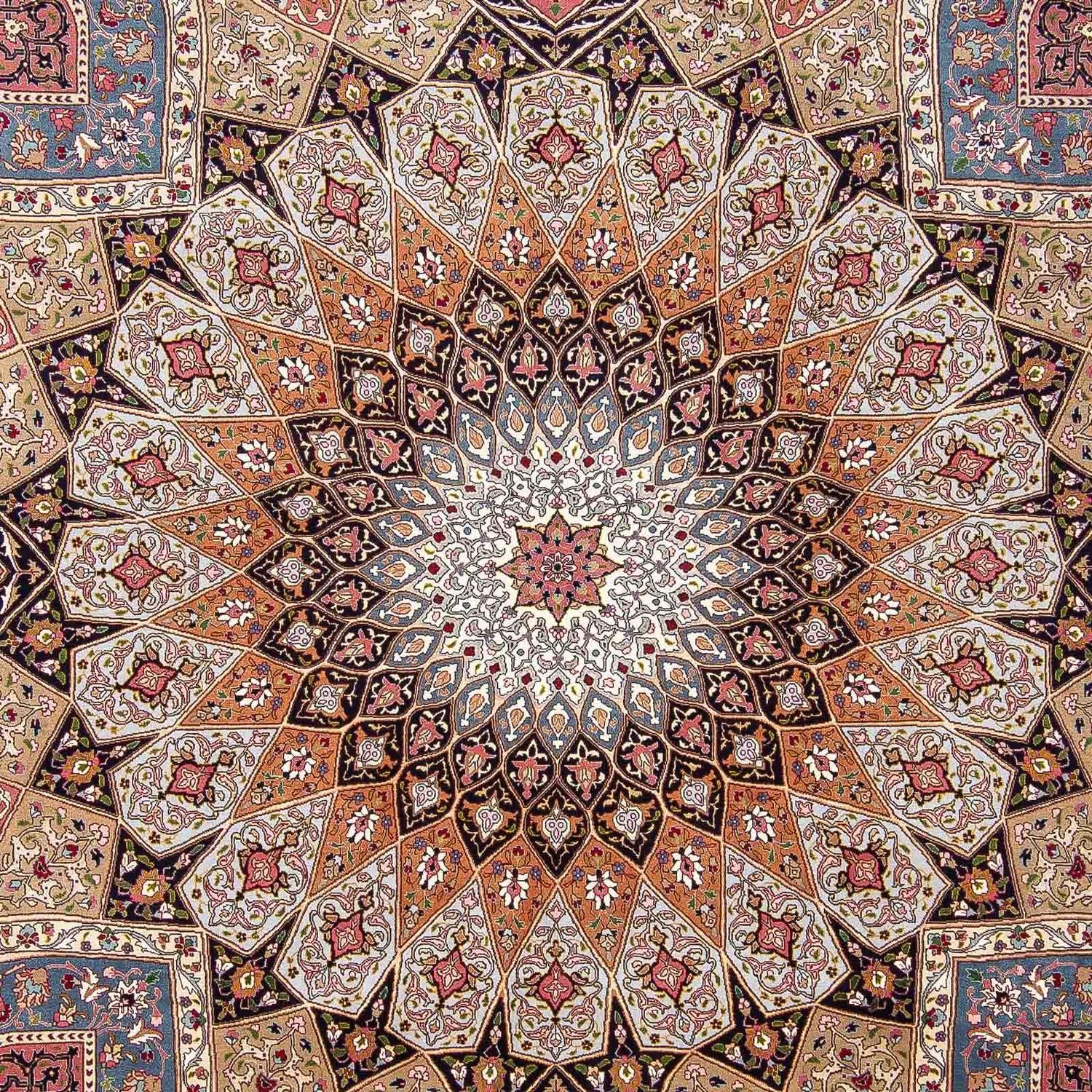 Tappeto Persero - Tabriz - Reale - 302 x 254 cm - multicolore