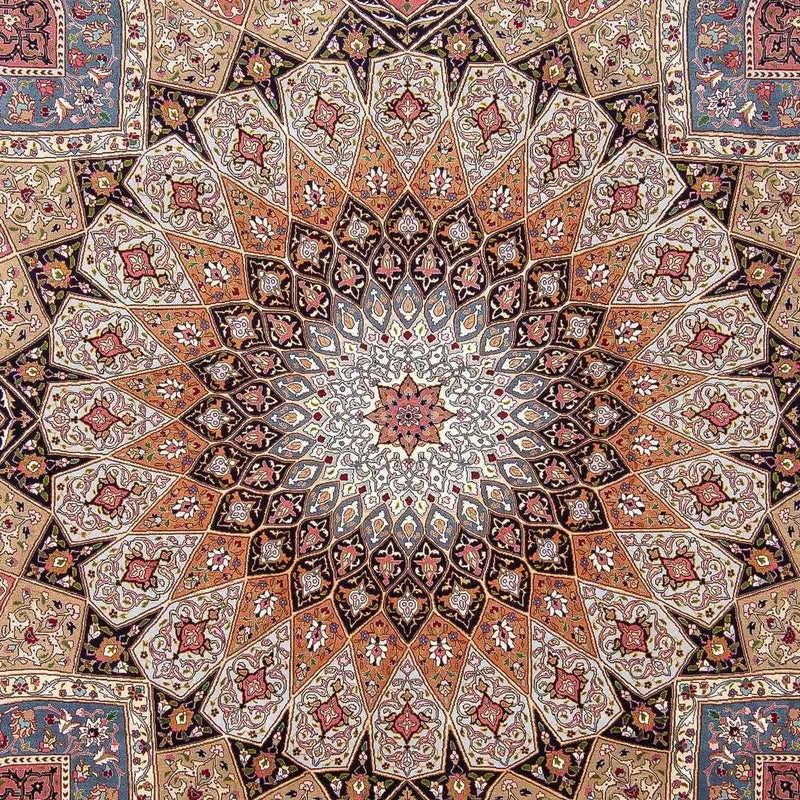Tappeto Persero - Tabriz - Reale - 302 x 254 cm - multicolore