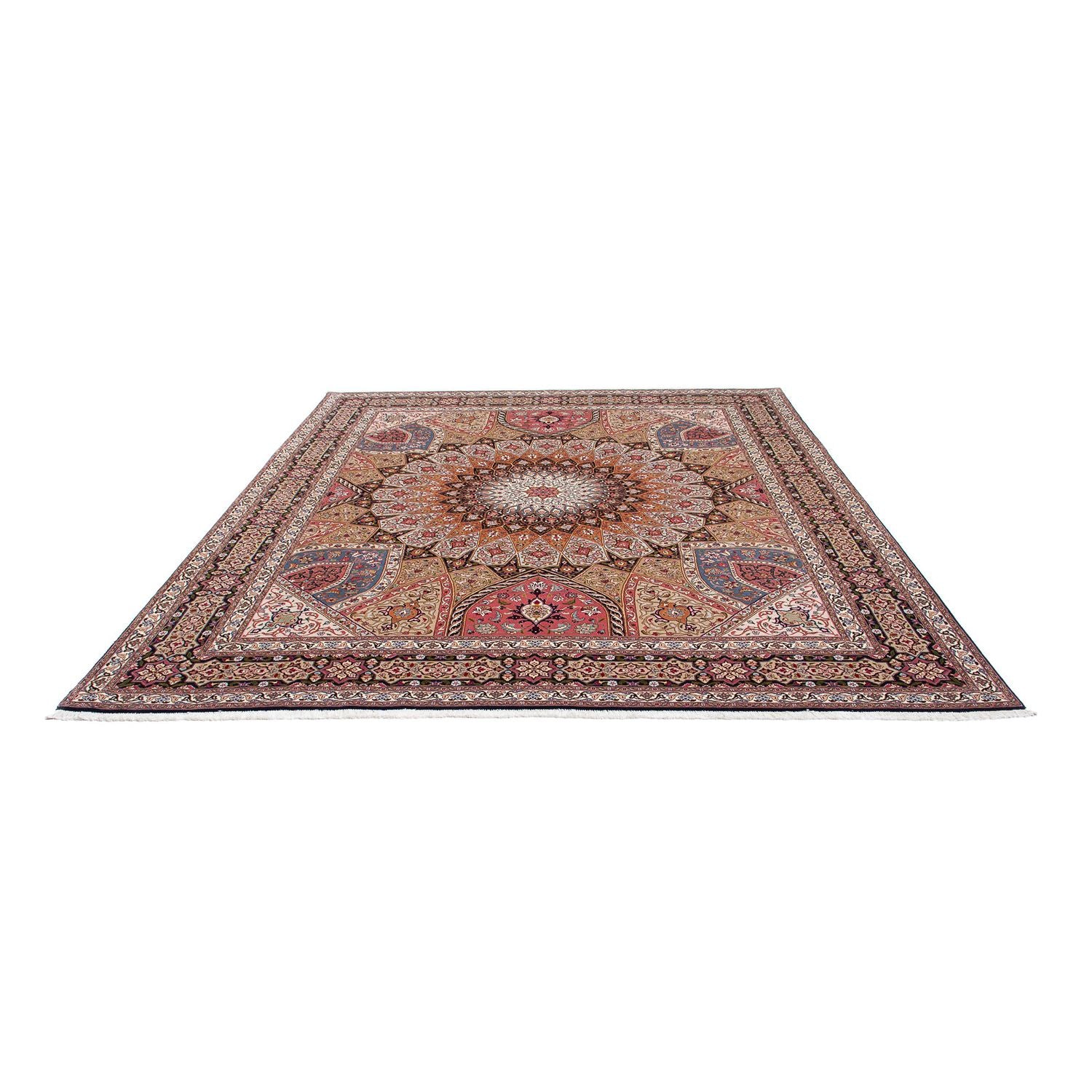 Tappeto Persero - Tabriz - Reale - 302 x 254 cm - multicolore