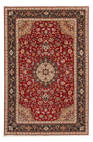 Tappeto Persero - Tabriz - Reale - 316 x 206 cm - rosso scuro