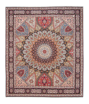 Tappeto Persero - Tabriz - Reale - 304 x 253 cm - multicolore