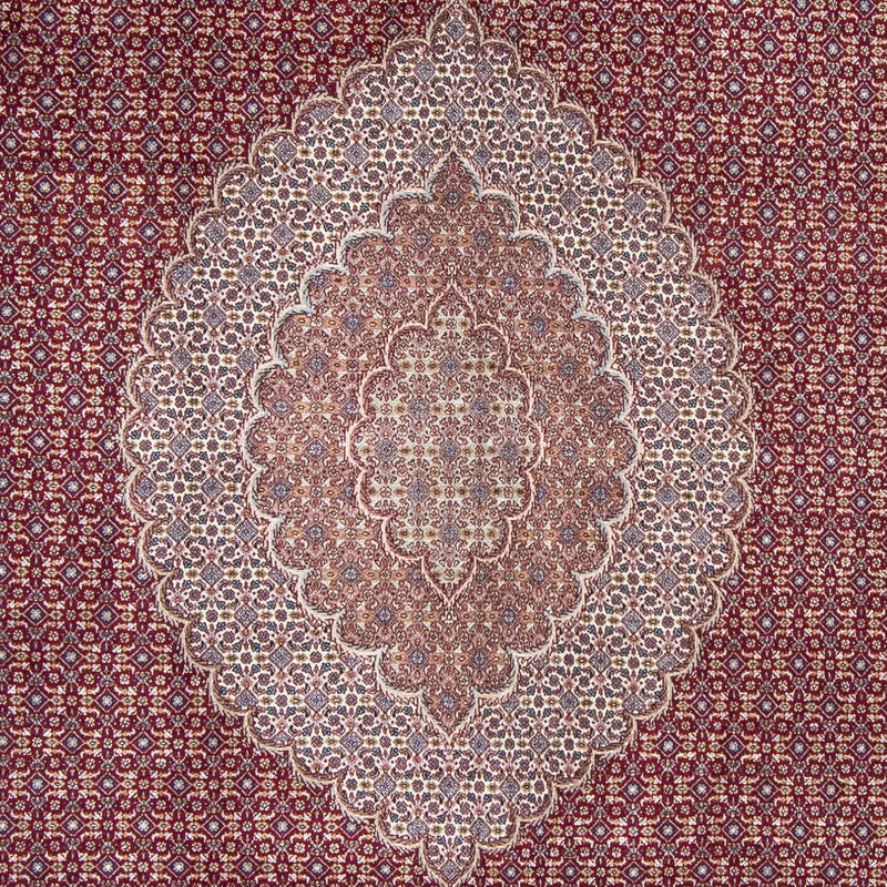 Tappeto Persero - Tabriz - 300 x 198 cm - rosso scuro