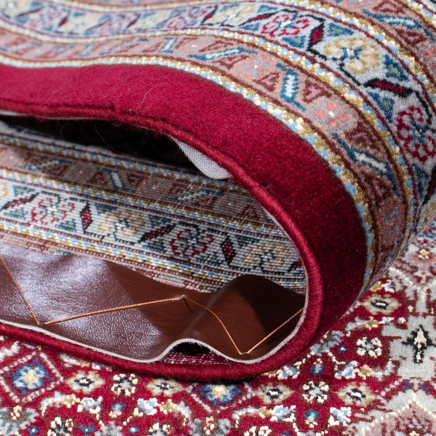 Tappeto Persero - Tabriz - 300 x 198 cm - rosso scuro