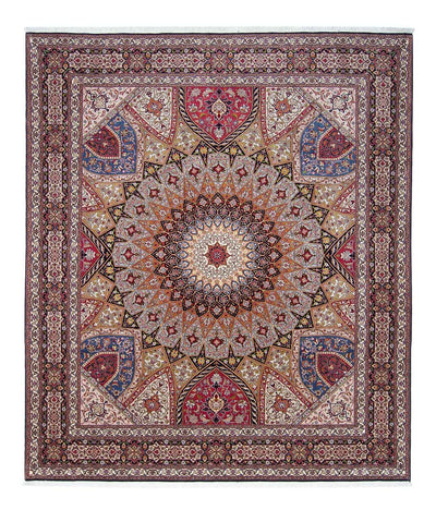 Tabriz - 50 Raj Tappeto 254x304cm - Tappeto persiano