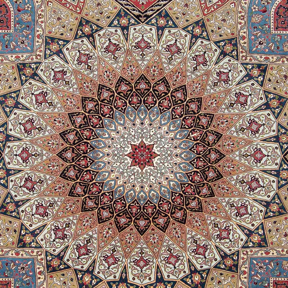 Tappeto Persero - Tabriz - Reale - 305 x 258 cm - multicolore