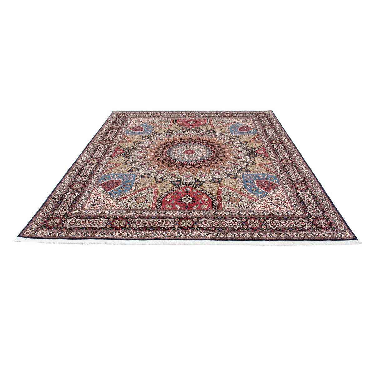 Tappeto Persero - Tabriz - Reale - 305 x 258 cm - multicolore