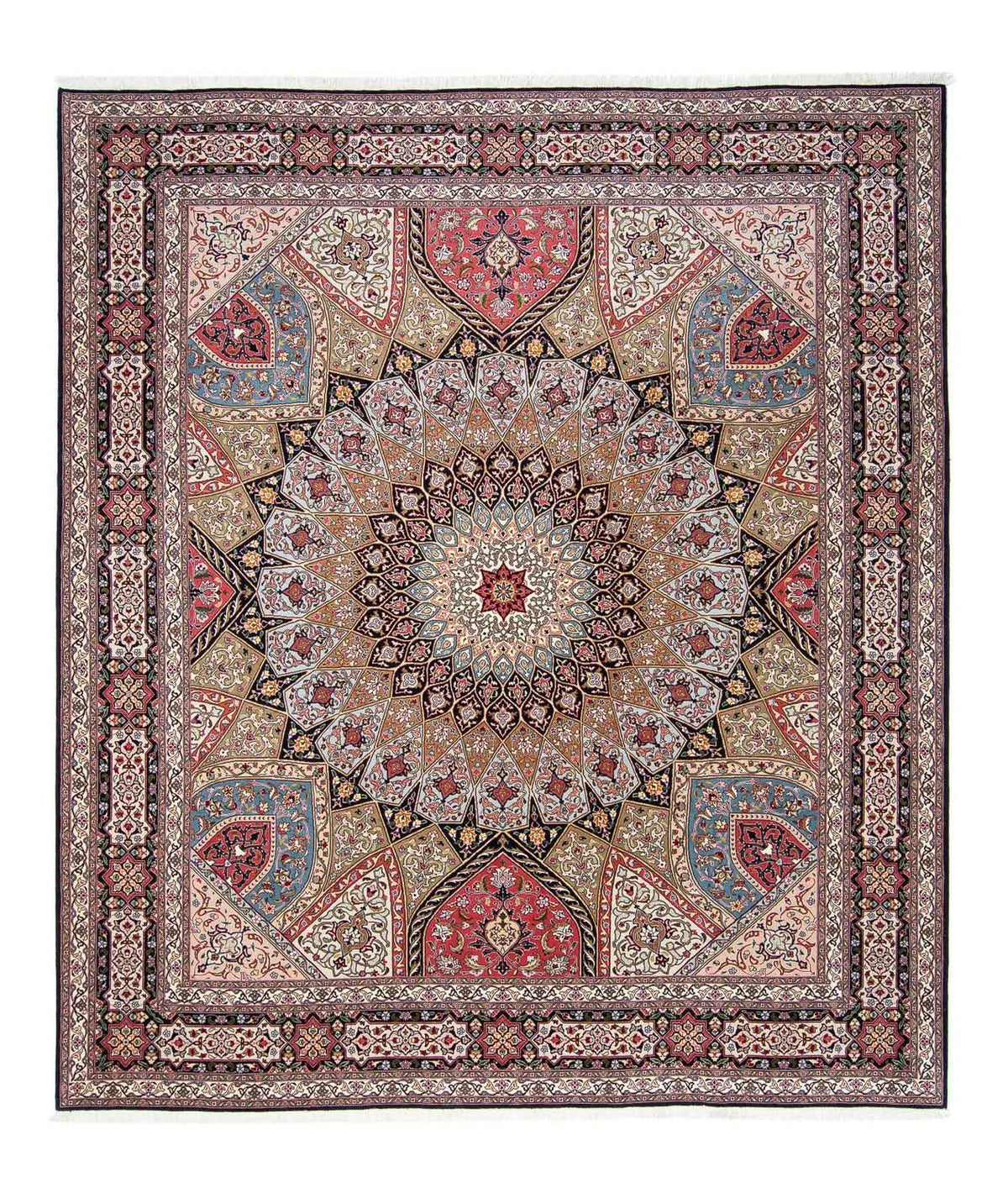 Tappeto Persero - Tabriz - Reale - 297 x 253 cm - multicolore