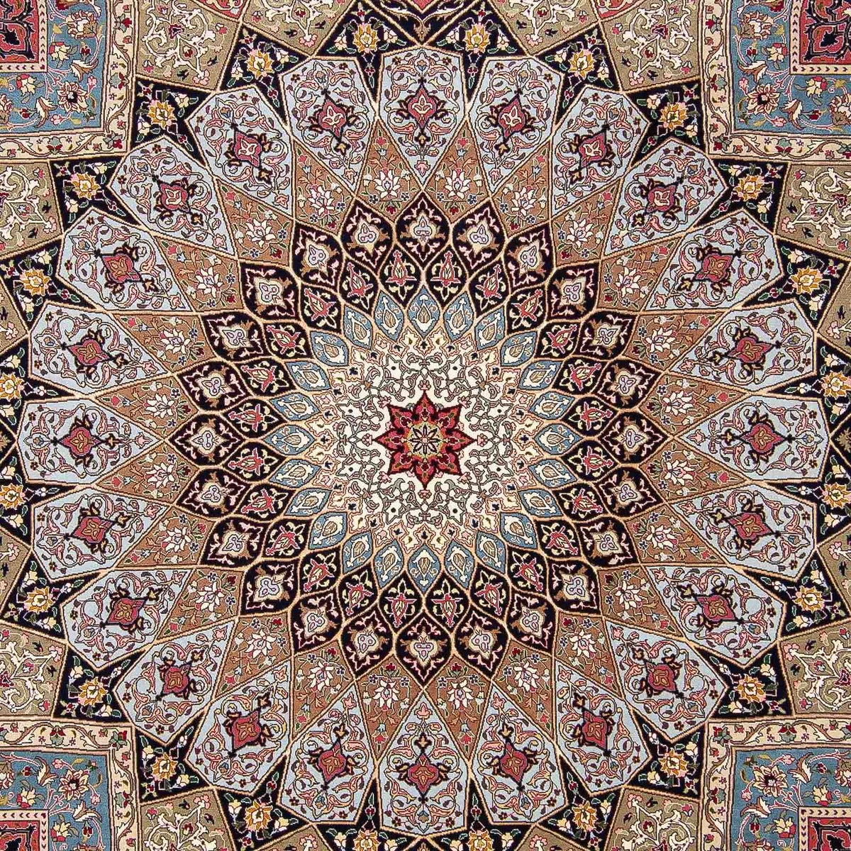 Tappeto Persero - Tabriz - Reale - 297 x 253 cm - multicolore