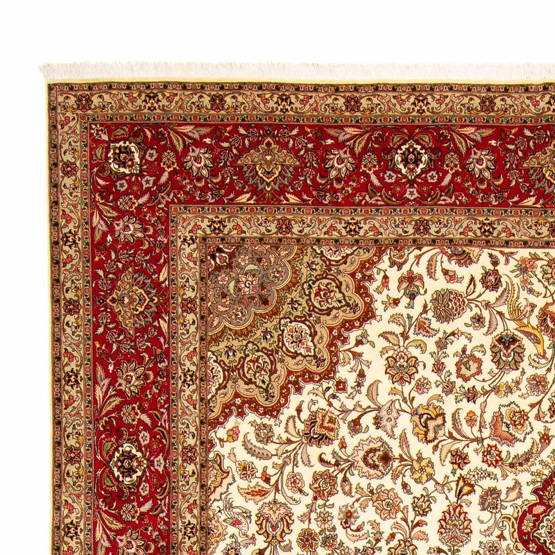 Tappeto Persero - Tabriz - Reale - 415 x 306 cm - marrone chiaro