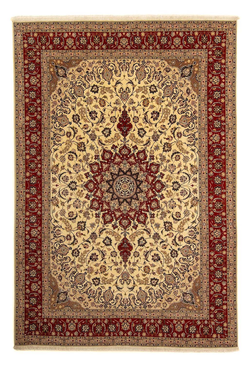 Tappeto Persero - Tabriz - Reale - 355 x 253 cm - beige