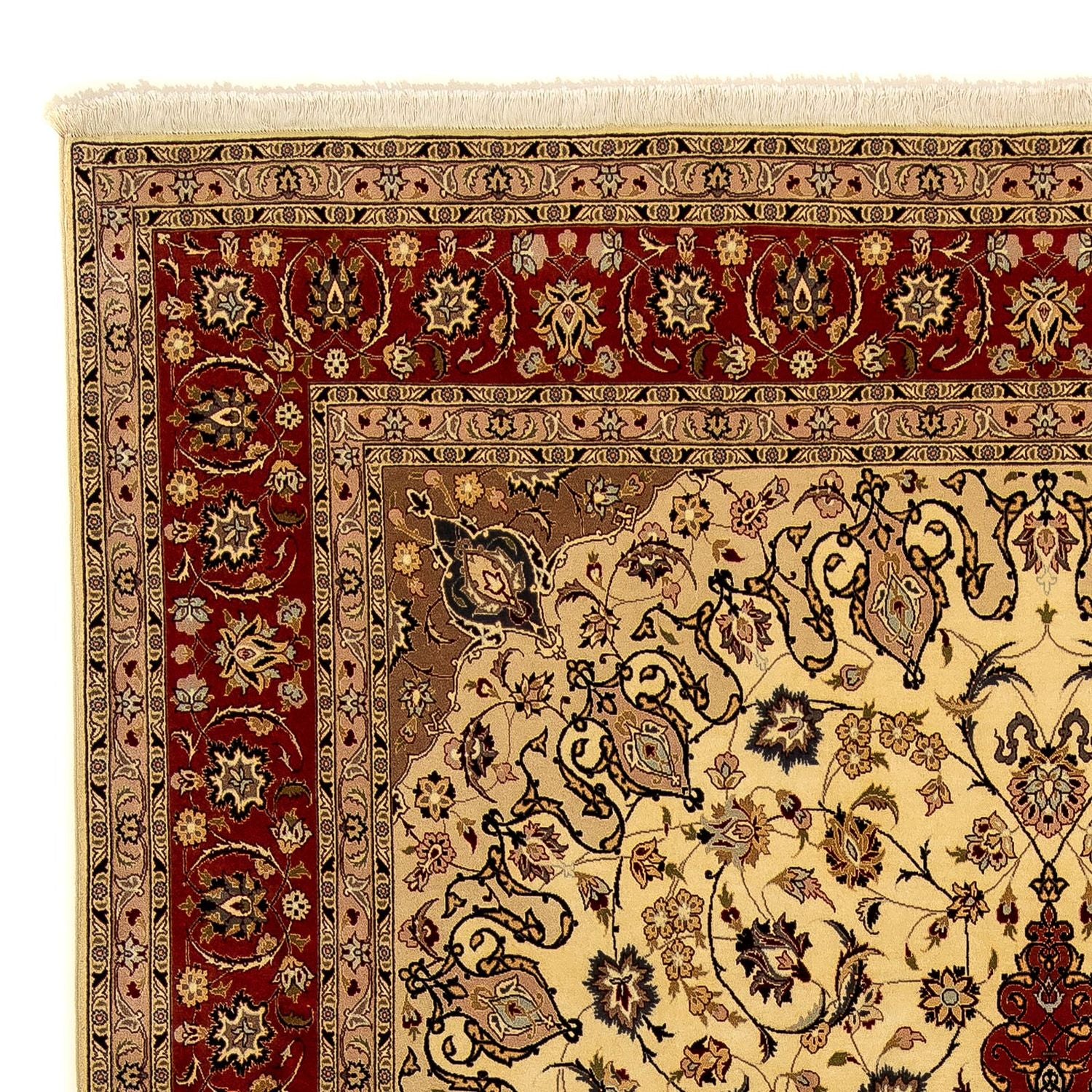 Tappeto Persero - Tabriz - Reale - 355 x 253 cm - beige