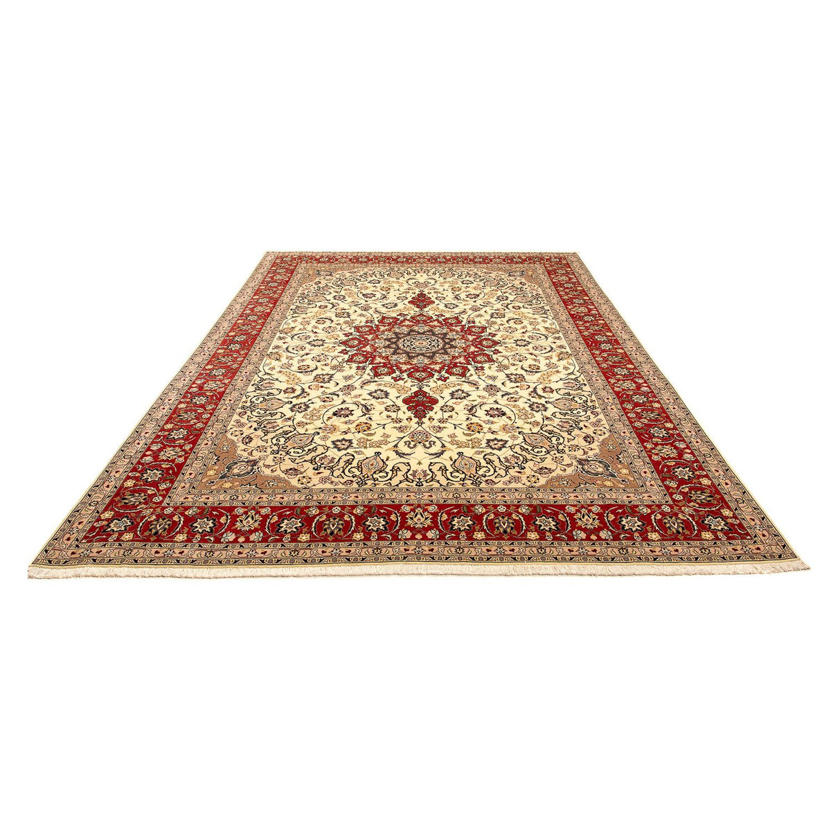 Tappeto Persero - Tabriz - Reale - 355 x 253 cm - beige