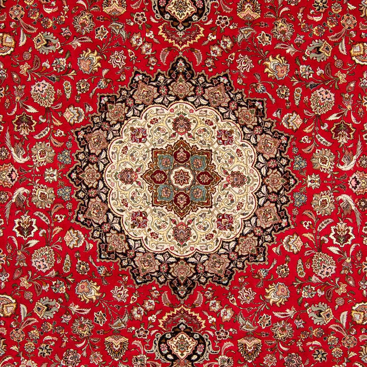 Tappeto Persero - Tabriz - Reale - 405 x 302 cm - rosso