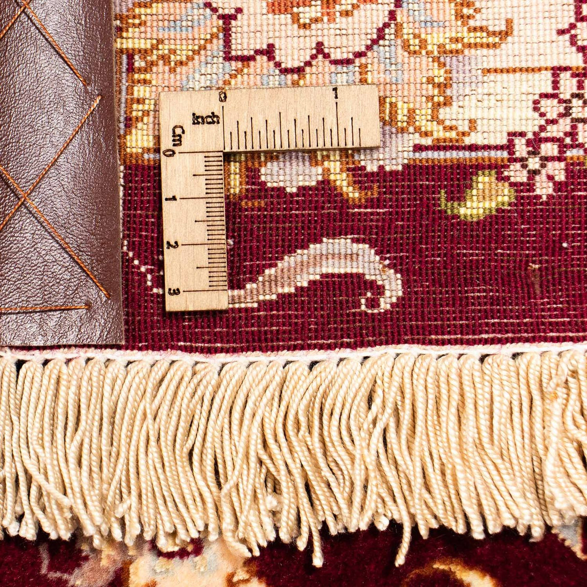 Tappeto Persero - Tabriz - Reale - 405 x 301 cm - rosso scuro