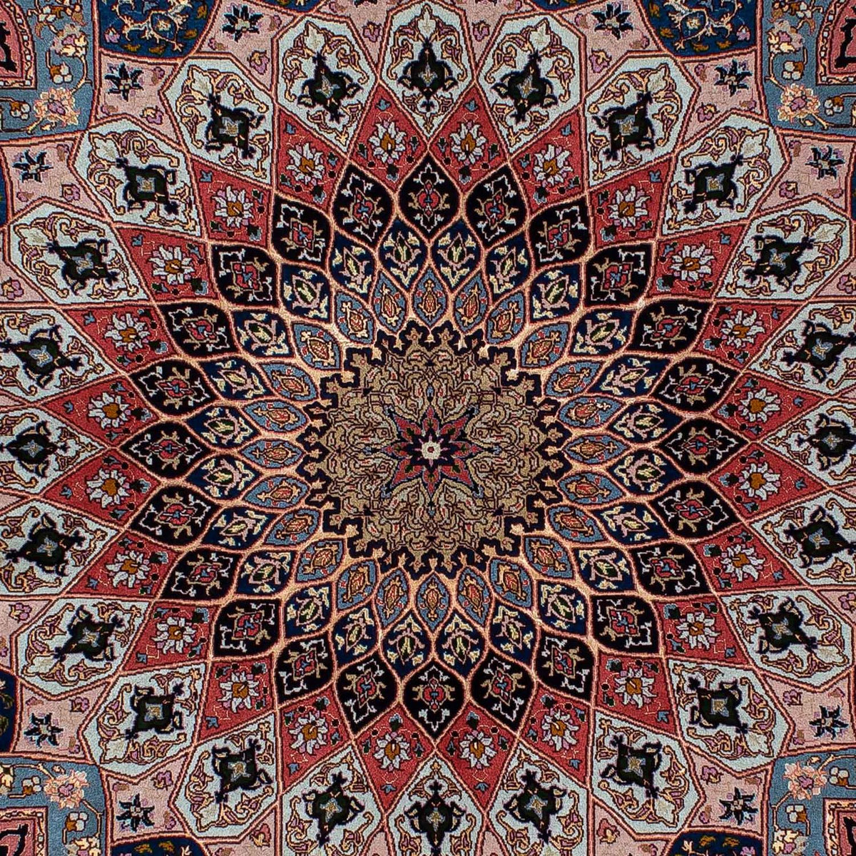 Tappeto Persero - Tabriz - Reale - 190 x 156 cm - marrone chiaro