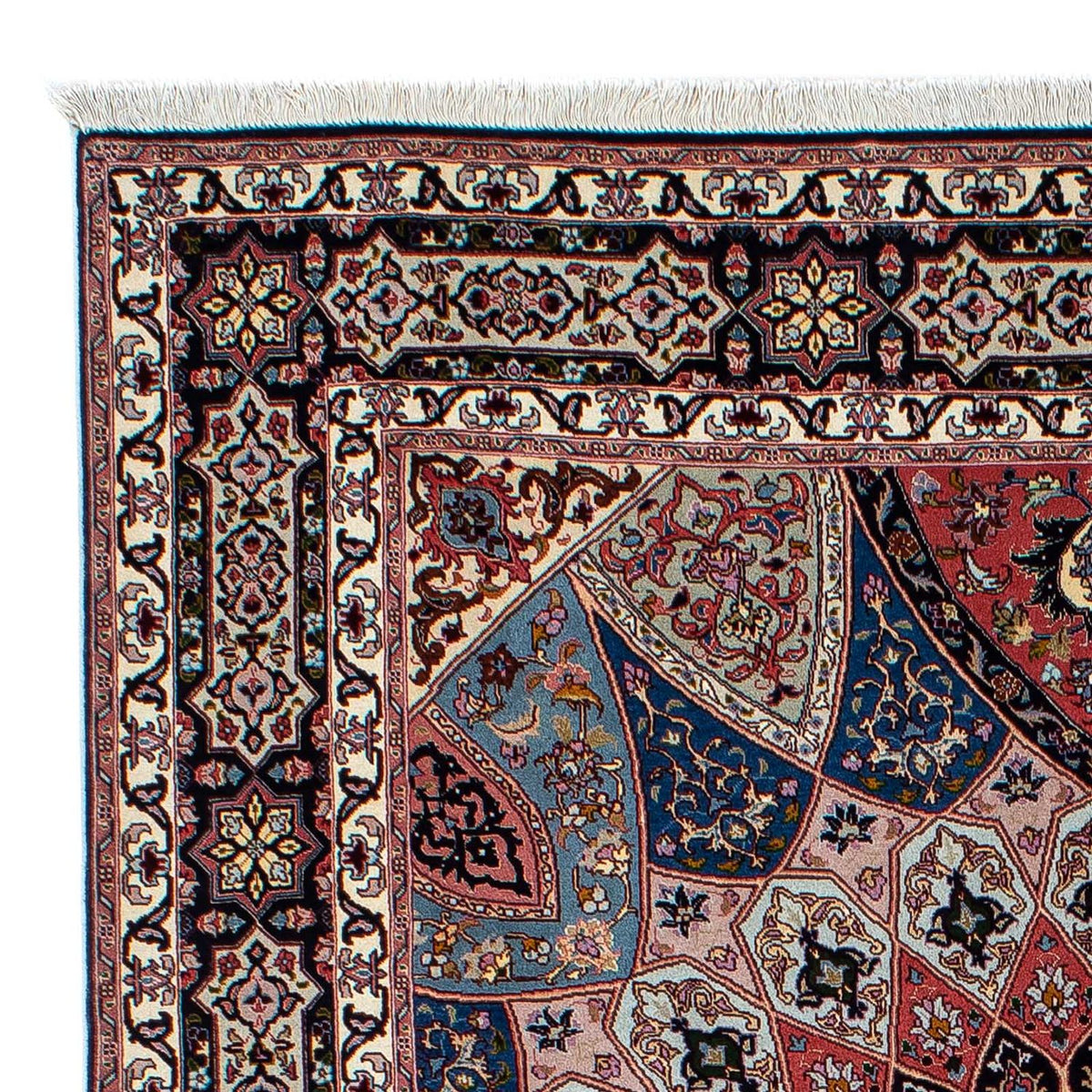 Tappeto Persero - Tabriz - Reale - 190 x 156 cm - marrone chiaro